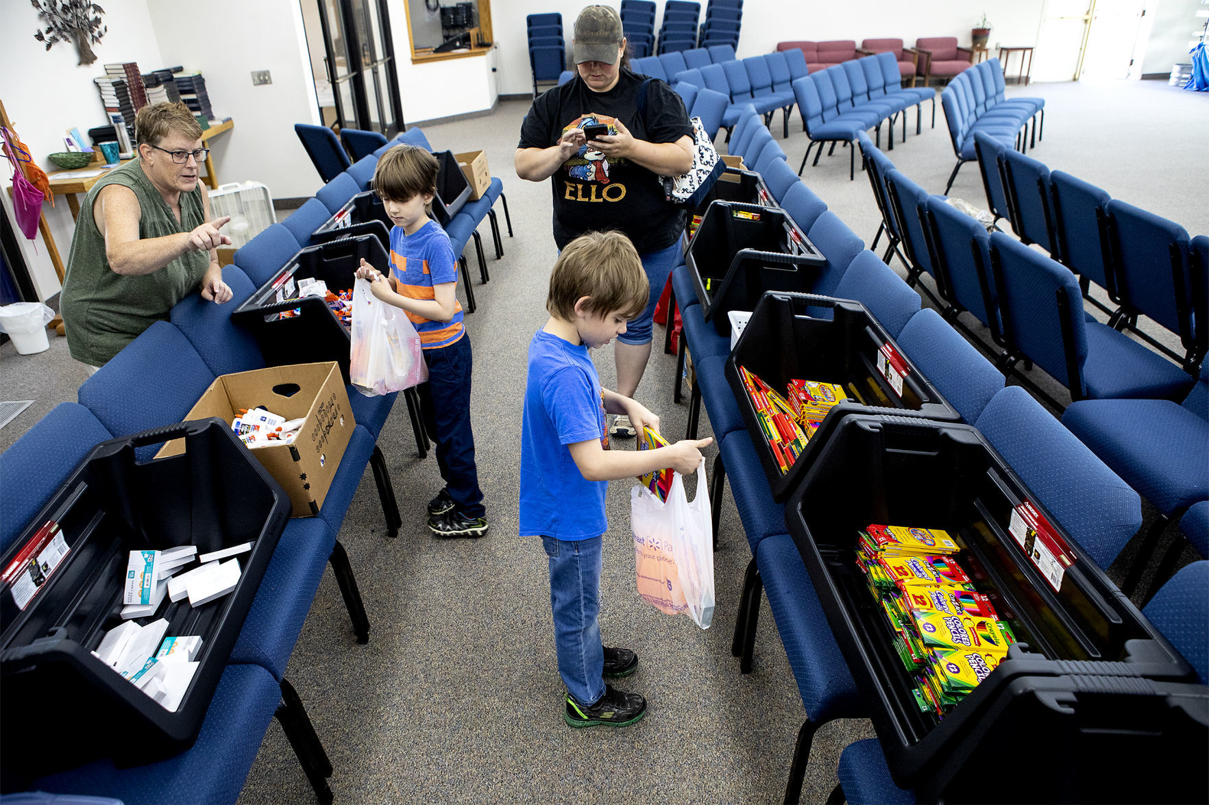 Helping miners kids
